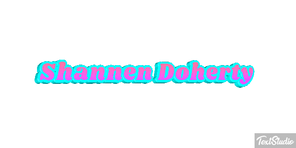 Shannen Doherty Efeito do texto