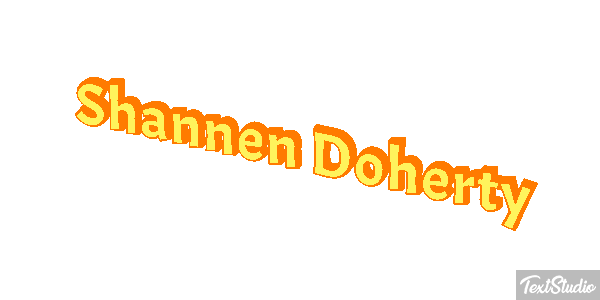 Shannen Doherty Efeito do texto