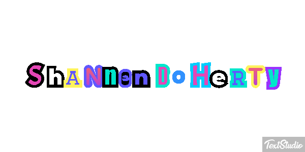 Shannen Doherty Efeito do texto