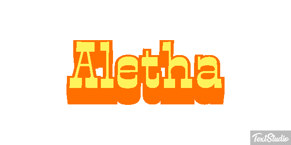Aletha Effetto testo