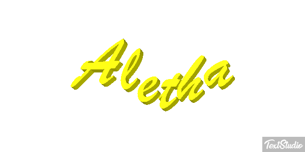 Aletha Effetto testo