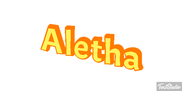 Aletha Effetto testo