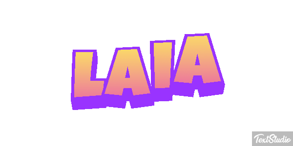 Laia Efecto de texto