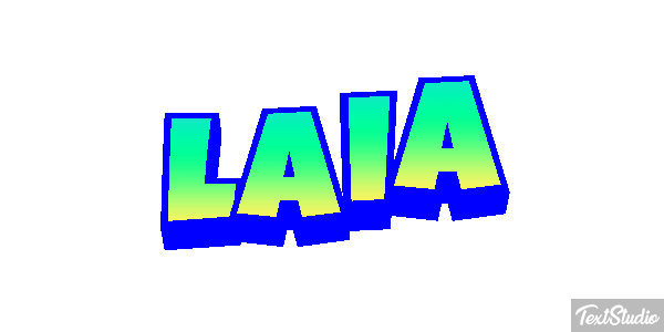 Laia Efecto de texto