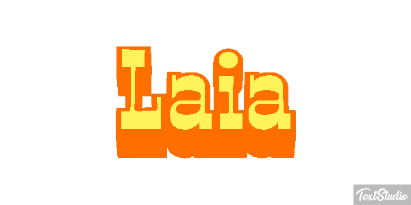 Laia Efecto de texto