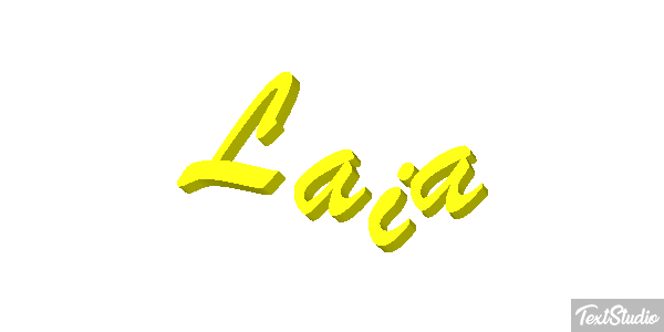 Laia Efecto de texto