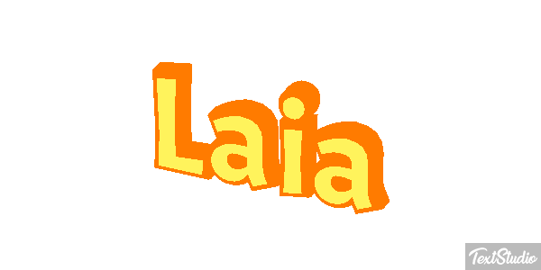 Laia Efecto de texto