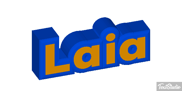 Laia Efecto de texto