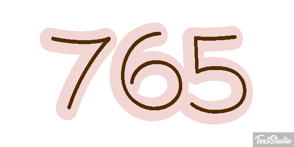 765 Metin efekti