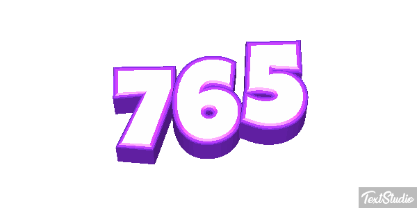 765 Metin efekti