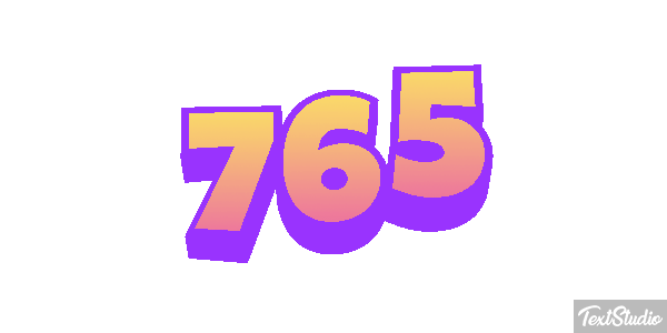 765 Metin efekti