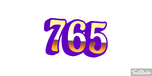 765 Metin efekti