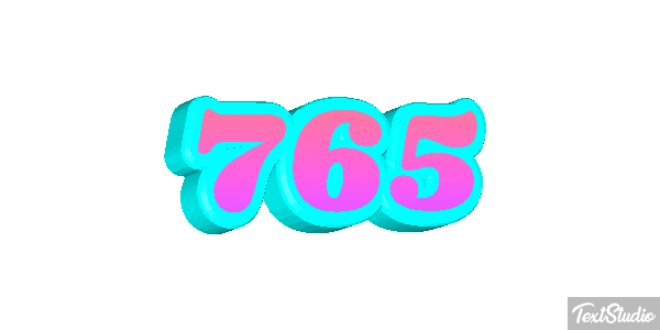 765 Metin efekti