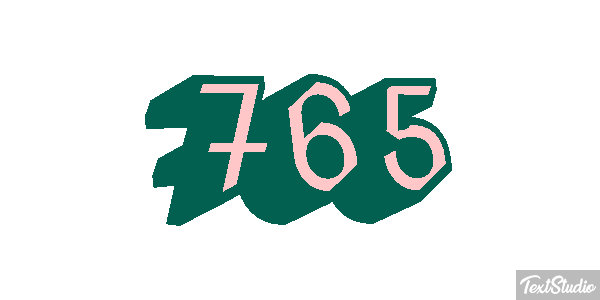 765 Metin efekti