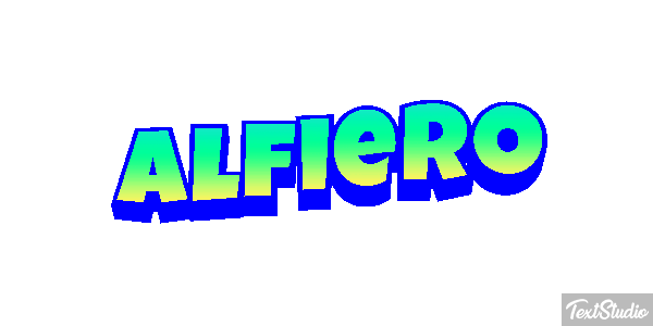 Alfiero Effetto testo