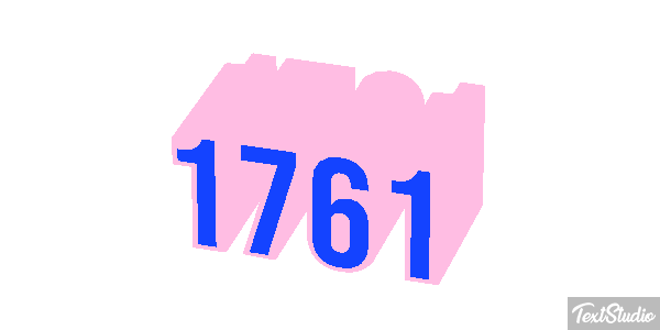 1761 テキスト効果