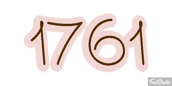 1761 テキスト効果