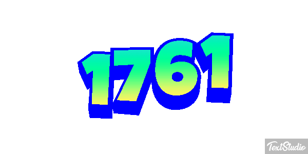 1761 テキスト効果