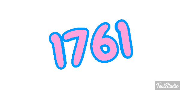 1761 テキスト効果
