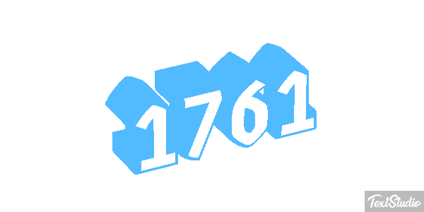 1761 テキスト効果
