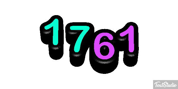 1761 テキスト効果