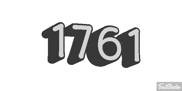 1761 テキスト効果