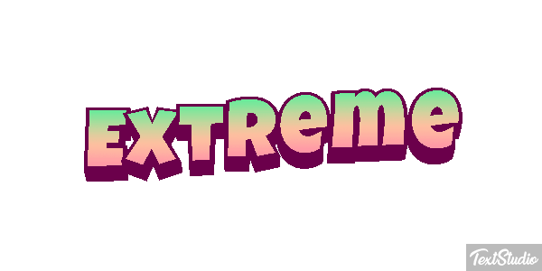 Extreme Efeito do texto
