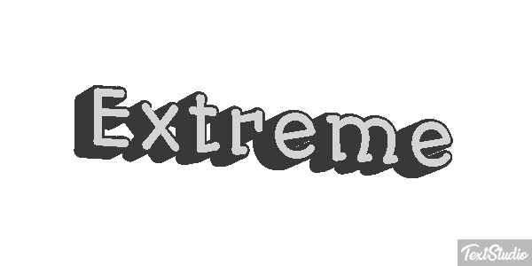 Extreme Efeito do texto
