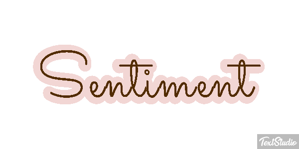Sentiment Effet de texte
