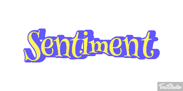 Sentiment Effet de texte