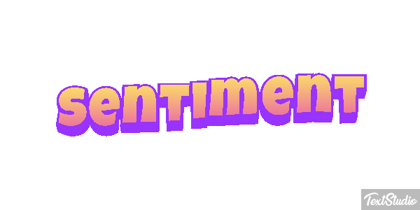 Sentiment Effet de texte
