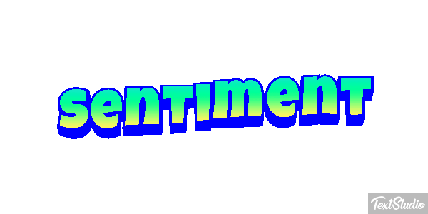 Sentiment Effet de texte