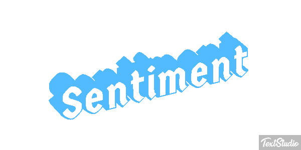 Sentiment Effet de texte