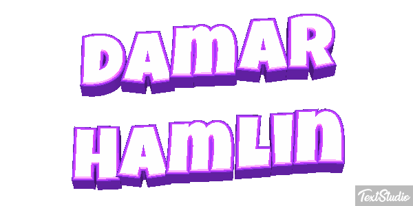 Damar Hamlin Efecto de texto