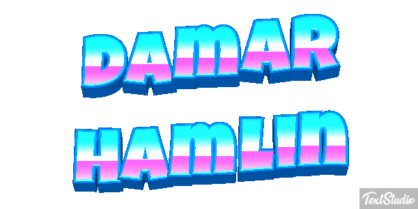 Damar Hamlin Efecto de texto