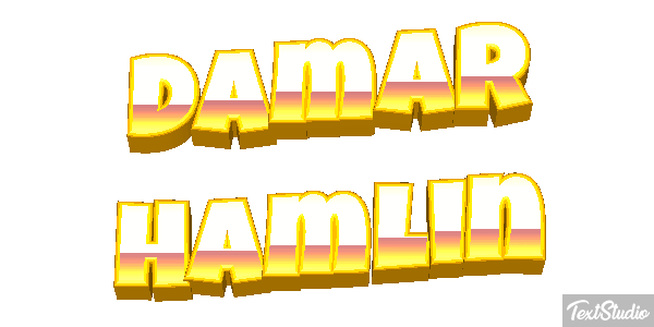 Damar Hamlin Efecto de texto