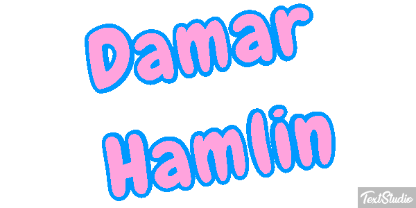 Damar Hamlin Efecto de texto