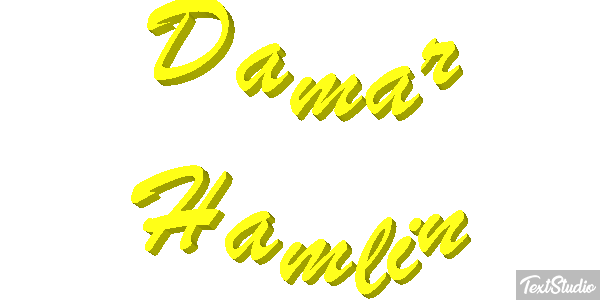 Damar Hamlin Efecto de texto