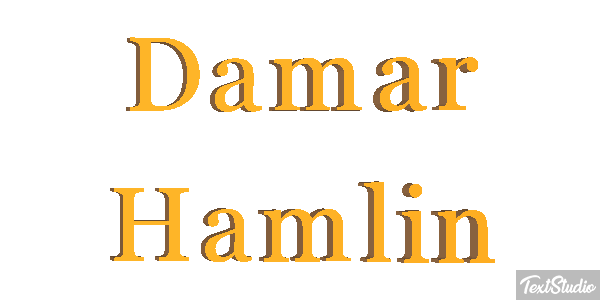 Damar Hamlin Efecto de texto