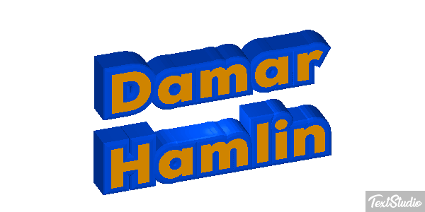 Damar Hamlin Efecto de texto