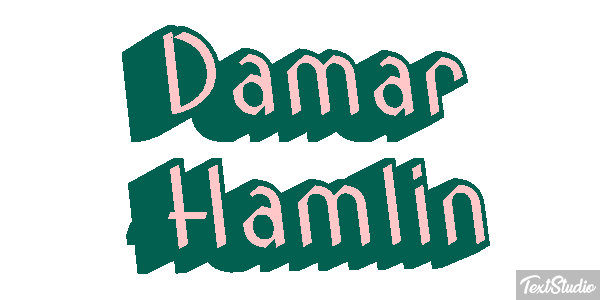 Damar Hamlin Efecto de texto
