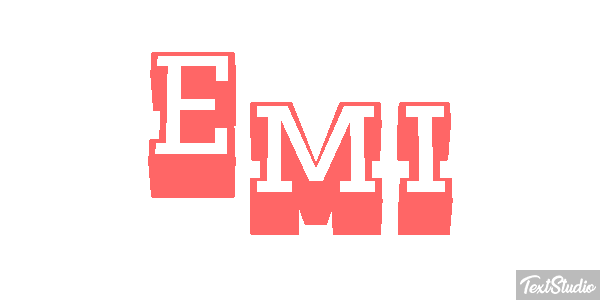 Emi Text effect