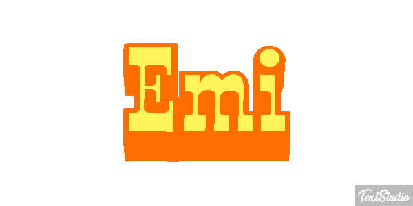 Emi Text effect