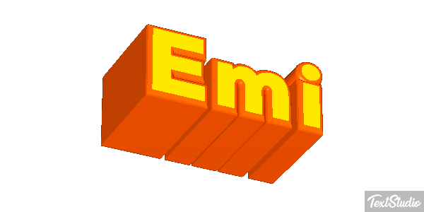 Emi Text effect