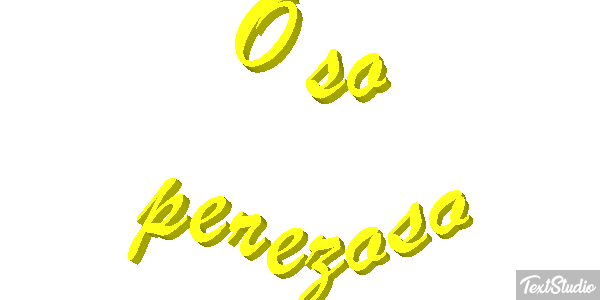 Oso perezoso Effetto testo