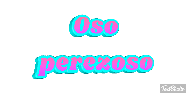 Oso perezoso Effetto testo
