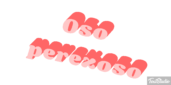 Oso perezoso Effetto testo