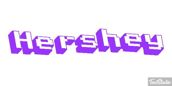 Hershey Metin efekti