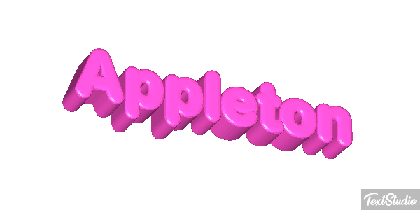 Appleton Efeito do texto