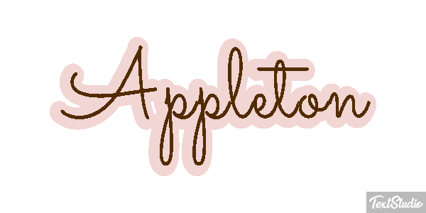 Appleton Efeito do texto